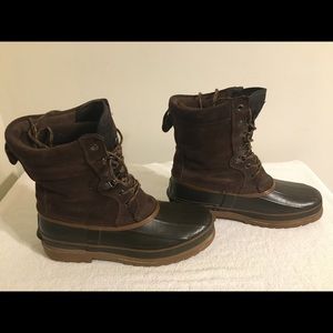 Mens Size 11 Itasca Steel Shank Lined Leather Boots